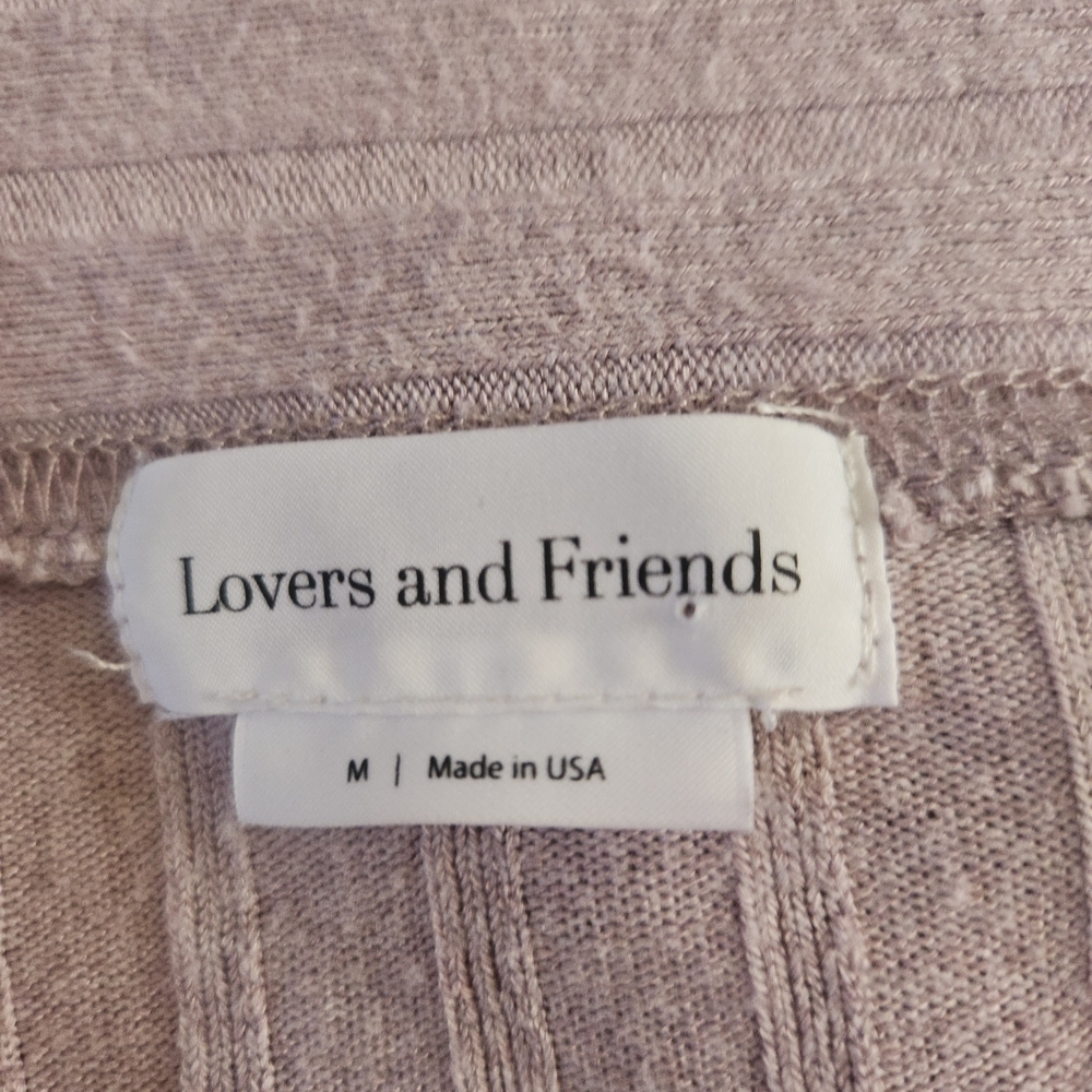 Lovers + Friends Mauve Cardigan - Picture 2 of 5